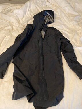 Arcteryx Veilance Jacket Mens Medium Black Hooded Shell